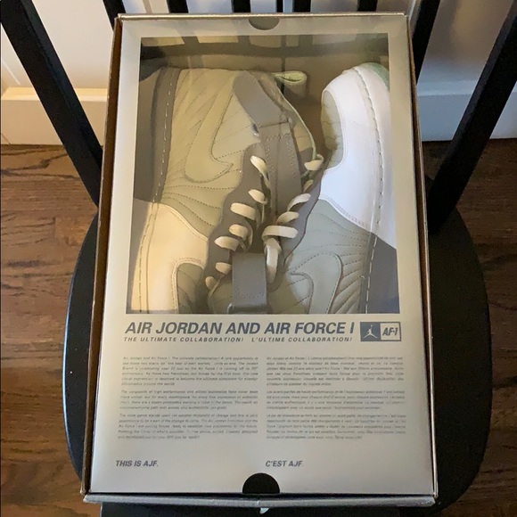 Air Jordan X Air Force I AJF12 LS - Picture 8 of 8